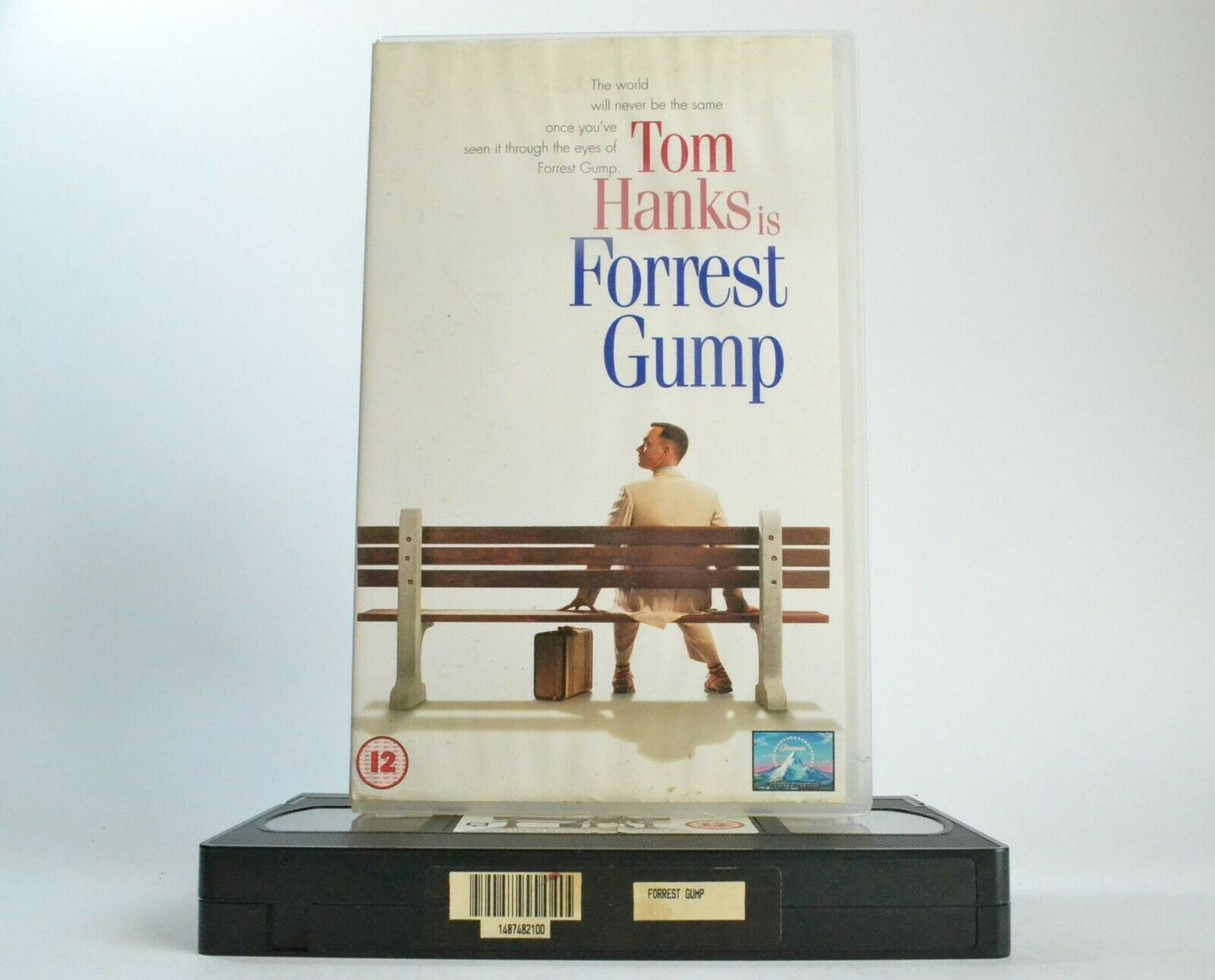 Forrest Gump (1994); [Winston Groom] -<Alabama>- Large Box - Tom Hanks - Pal VHS-