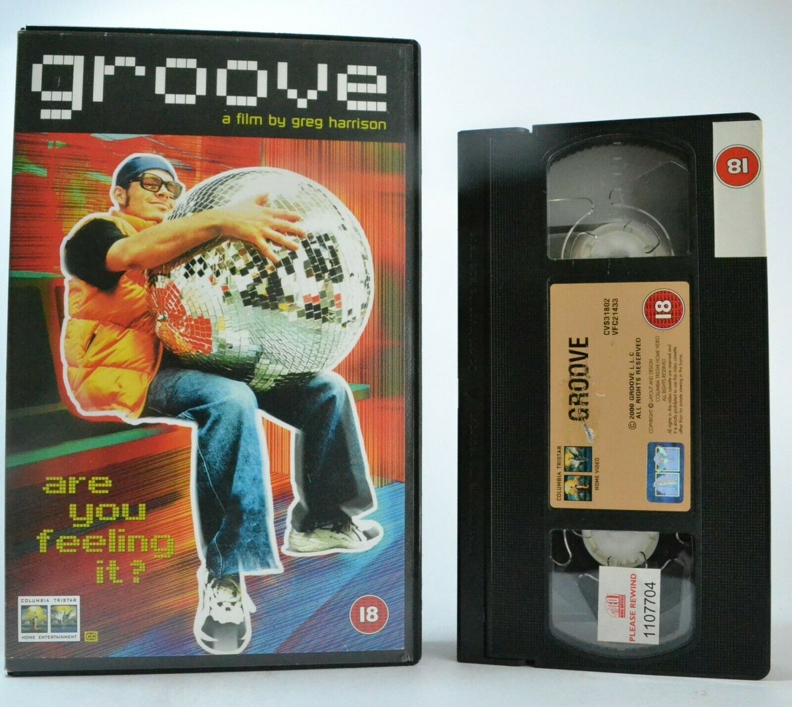 Groove (2000): Film By Greg Harrison - Large Box - Underground Rave Scene - VHS-