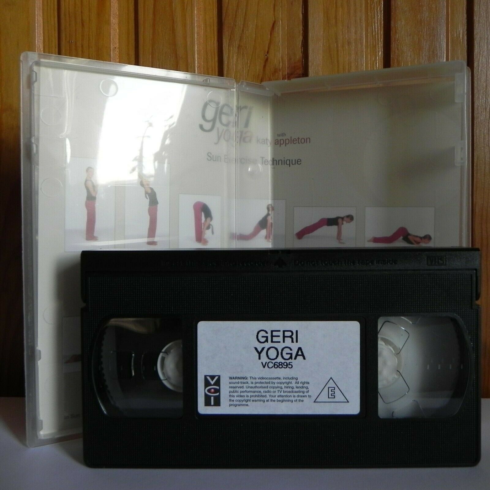 Geri Yoga - Geri Halliwell - Katy Appelton - Exercises - Positions - Pal VHS-