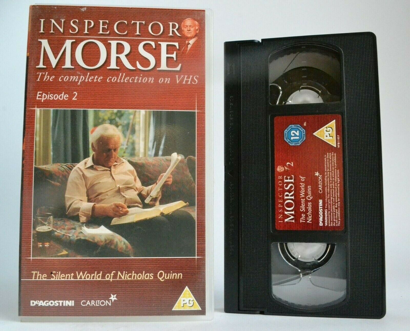 Inspector Morse: The Silent World Of Nicholas Quinn - ITV Detective Drama - VHS-