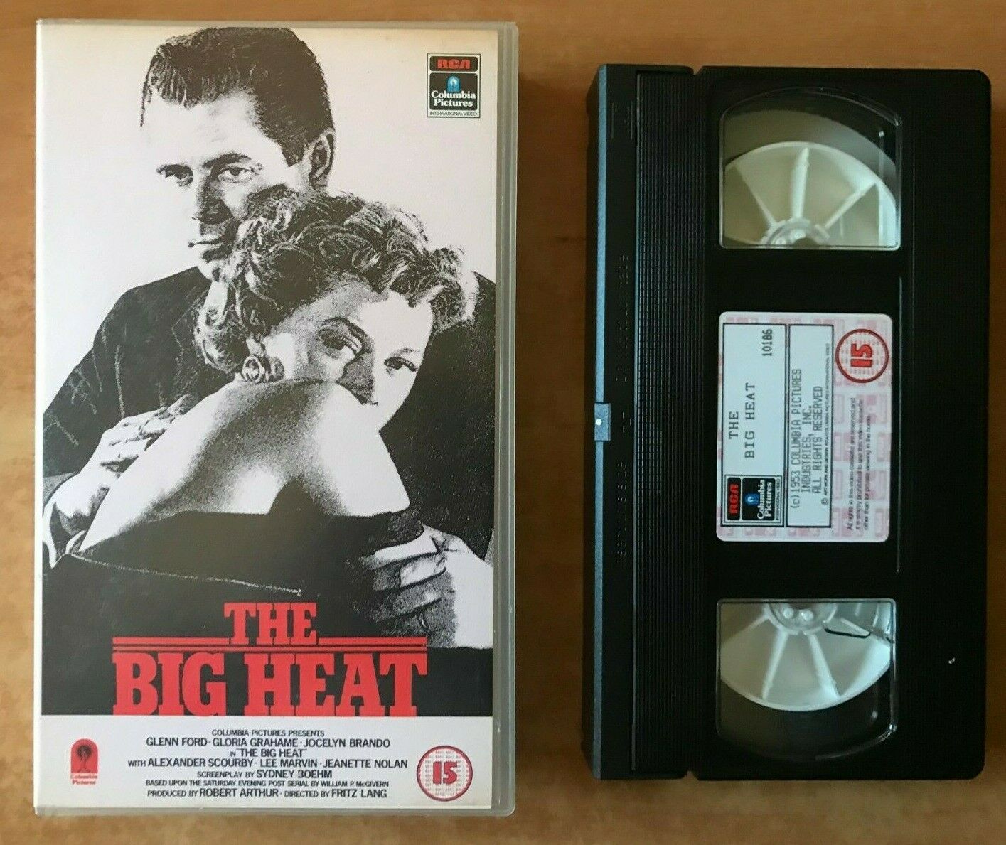 The Big Heat (1953): Police Action Drama - Glenn Ford / Gloria Grahame - Pal VHS-