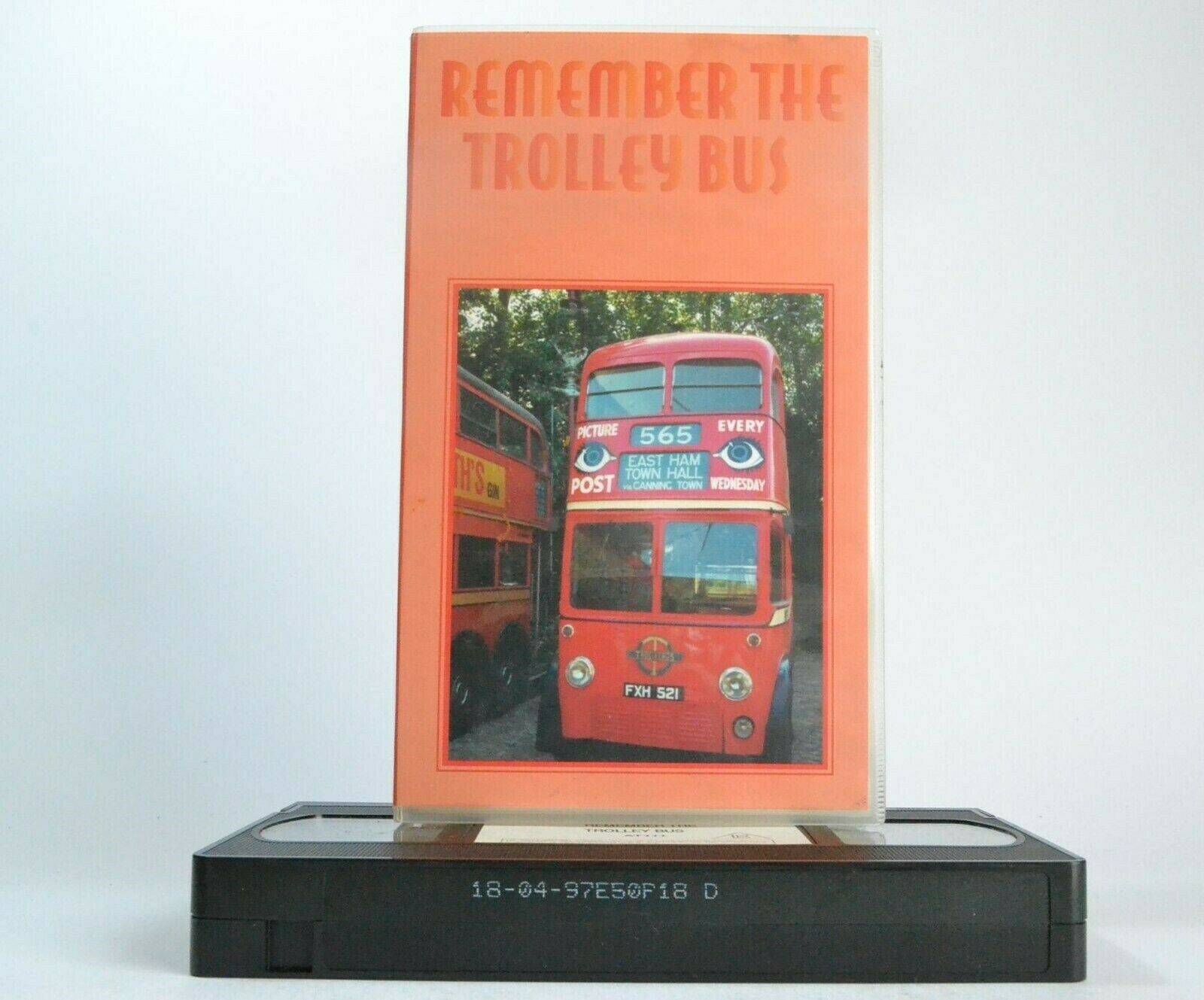 Remember The Trolley Bus - (1996) Documentary - History - Earliest Days - VHS-