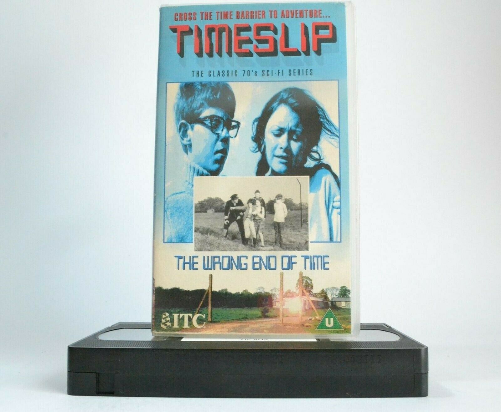 Timeslip: The Wrong End Of Time - ITC Sci-Fi Series - Black And White - Pal VHS-