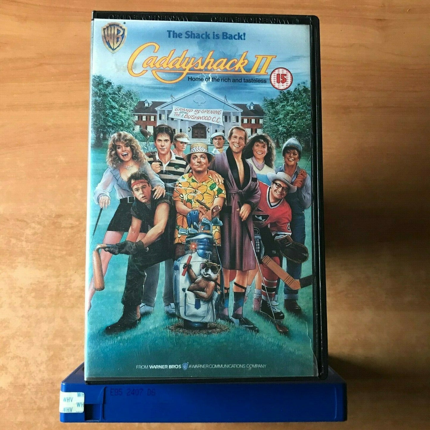 Caddyshack 2 (1988): Sport Action - Comedy [Large Box] Chevy Chase - Pal VHS-