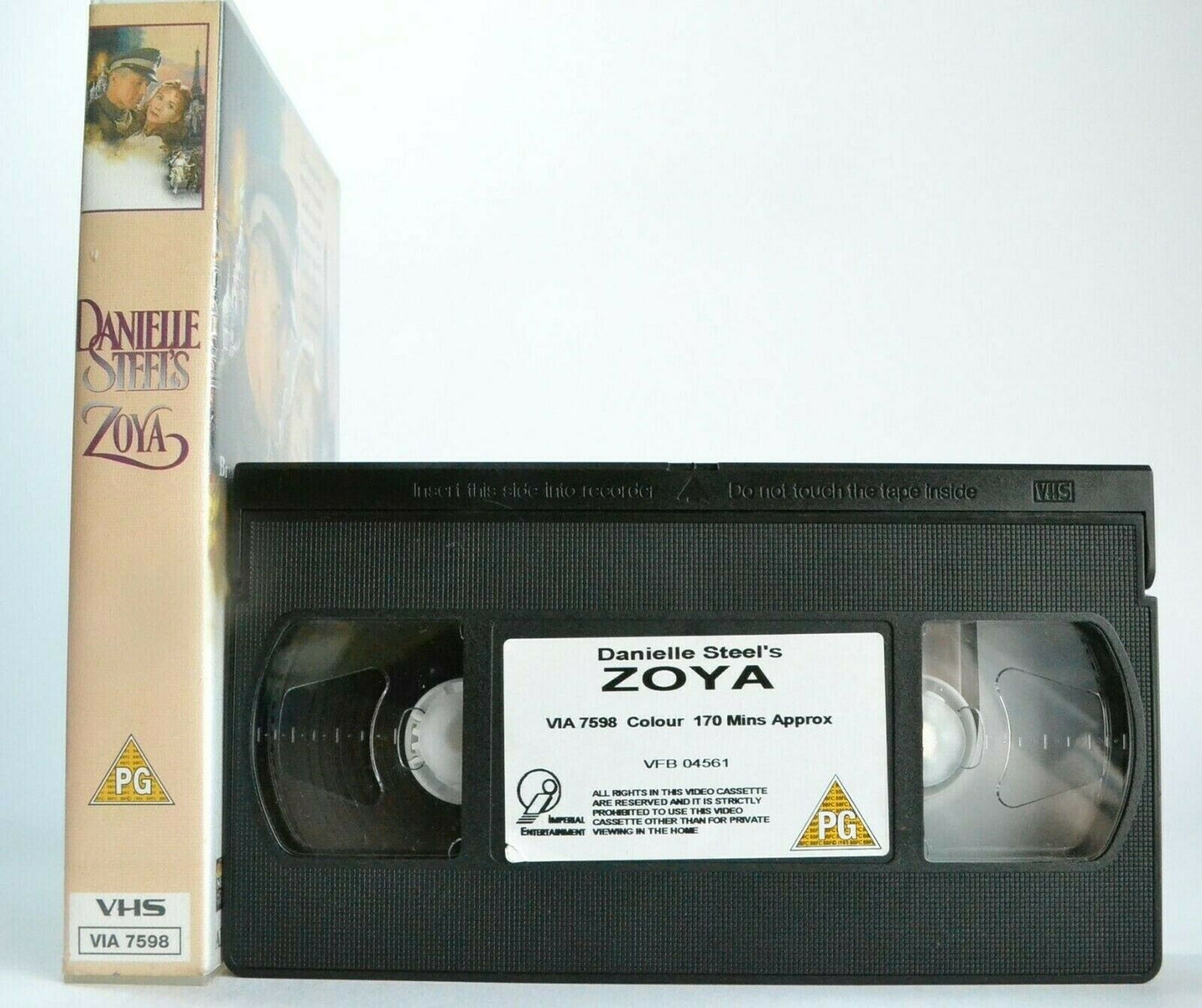 Zoya; [Danielle Steel] - (1995) TV Romantic Drama - Melissa Gilbert - Pal VHS-