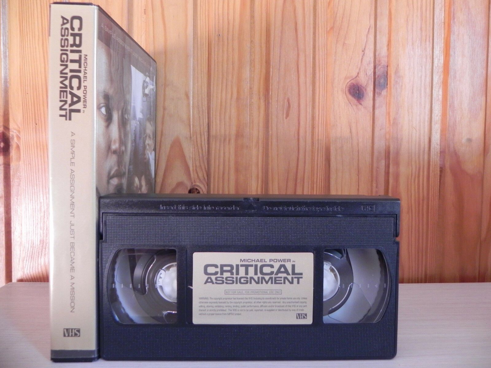 CRITICAL ASSIGNMENT - Promo Video 2004 - Slovakia to Africa - Mike Power - VHS-