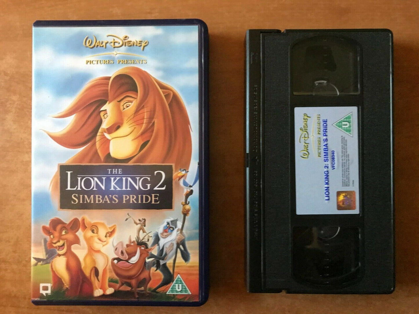 The Lion King 2: Simba's Pride [Disney] Animated Adventures - Kids - Pal VHS-