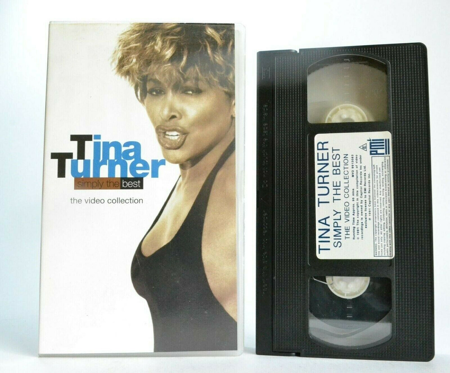 Tina Turner: Simply The Best - Video Collection -'Private Dancer'- Music - VHS-