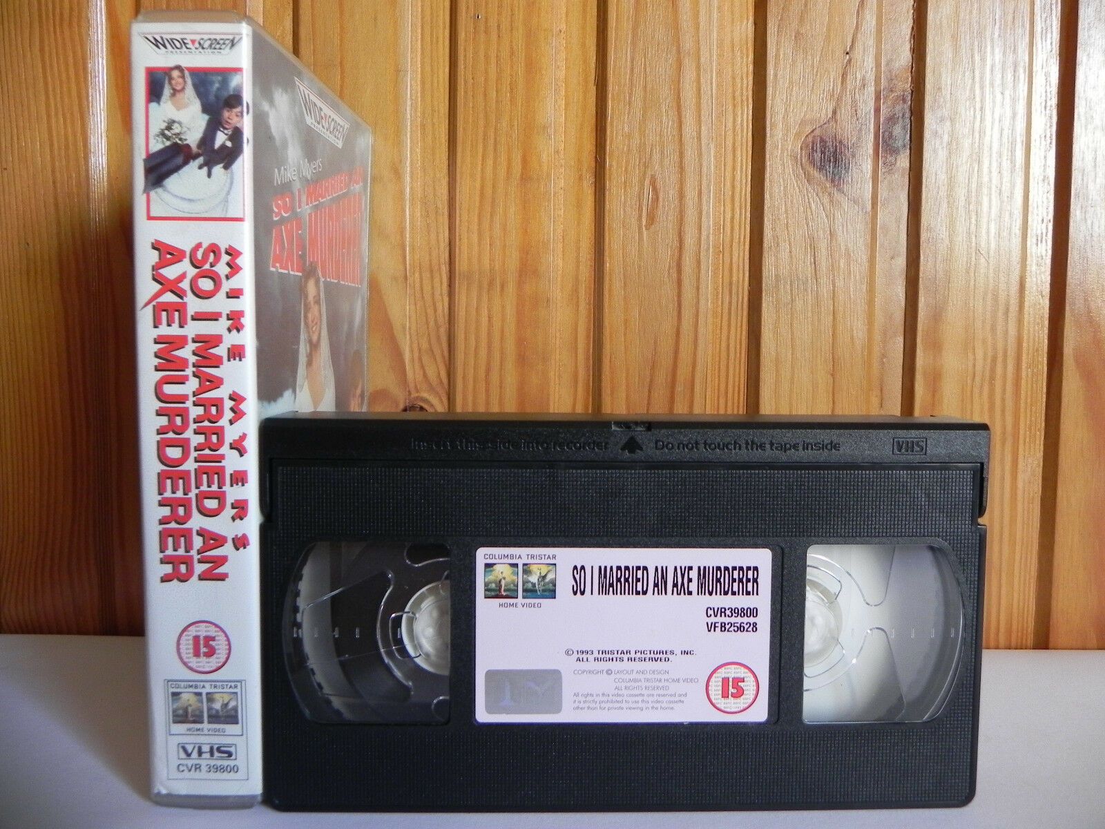 So I Married Axe Murderer - Columbia - Comedy - Wide Screen - Mike Myers - VHS-