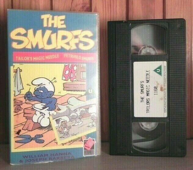 The Smurfs: Tailor's Magic Needle - Hanna-Barbera - Animated - Kids - Pal VHS-