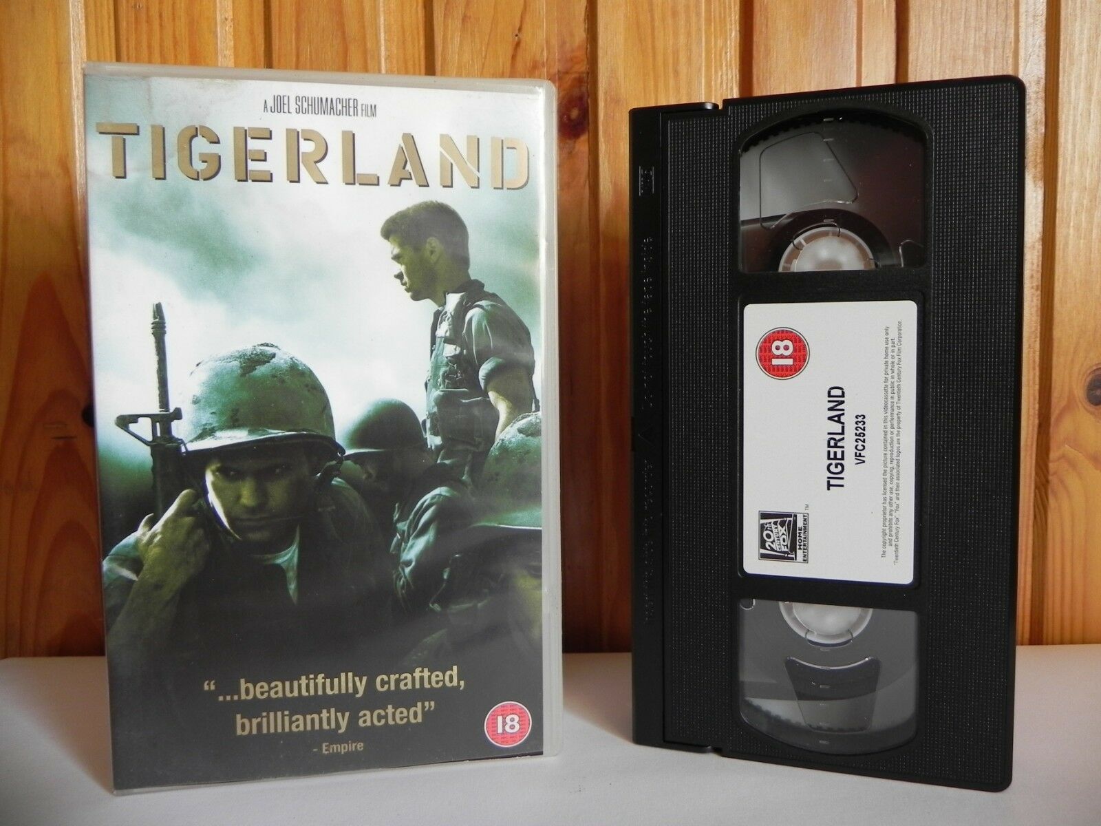 Tigerland - 20th Century Fox - Drama - Colin Farrel - Matthew - Davis - Pal  VHS 5039036008624 – Golden Class Movies LTD