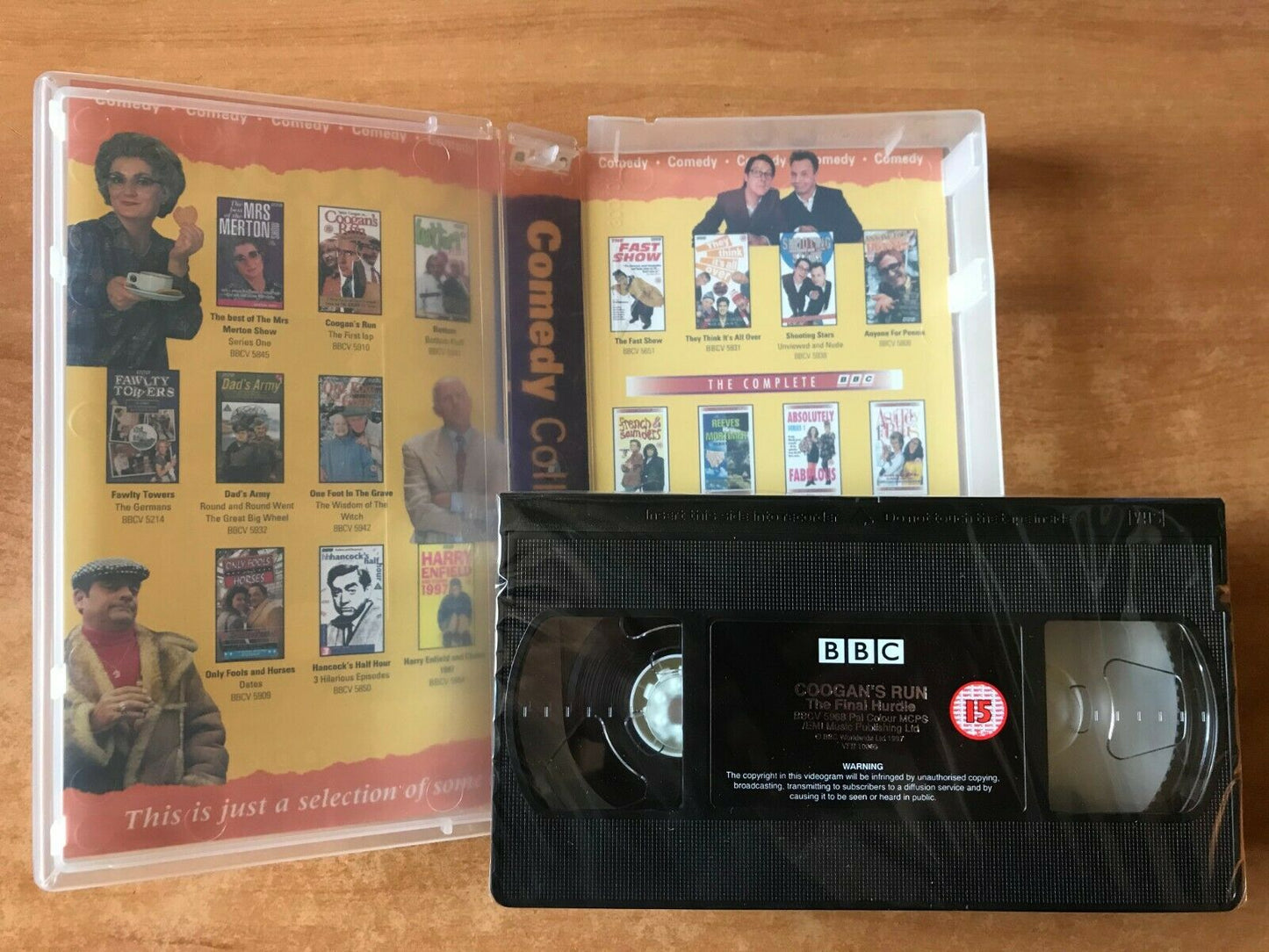 Coogan's Run: The Final Hurdle; [Brand New Sealed] BBC Series - Comedy - Pal VHS-