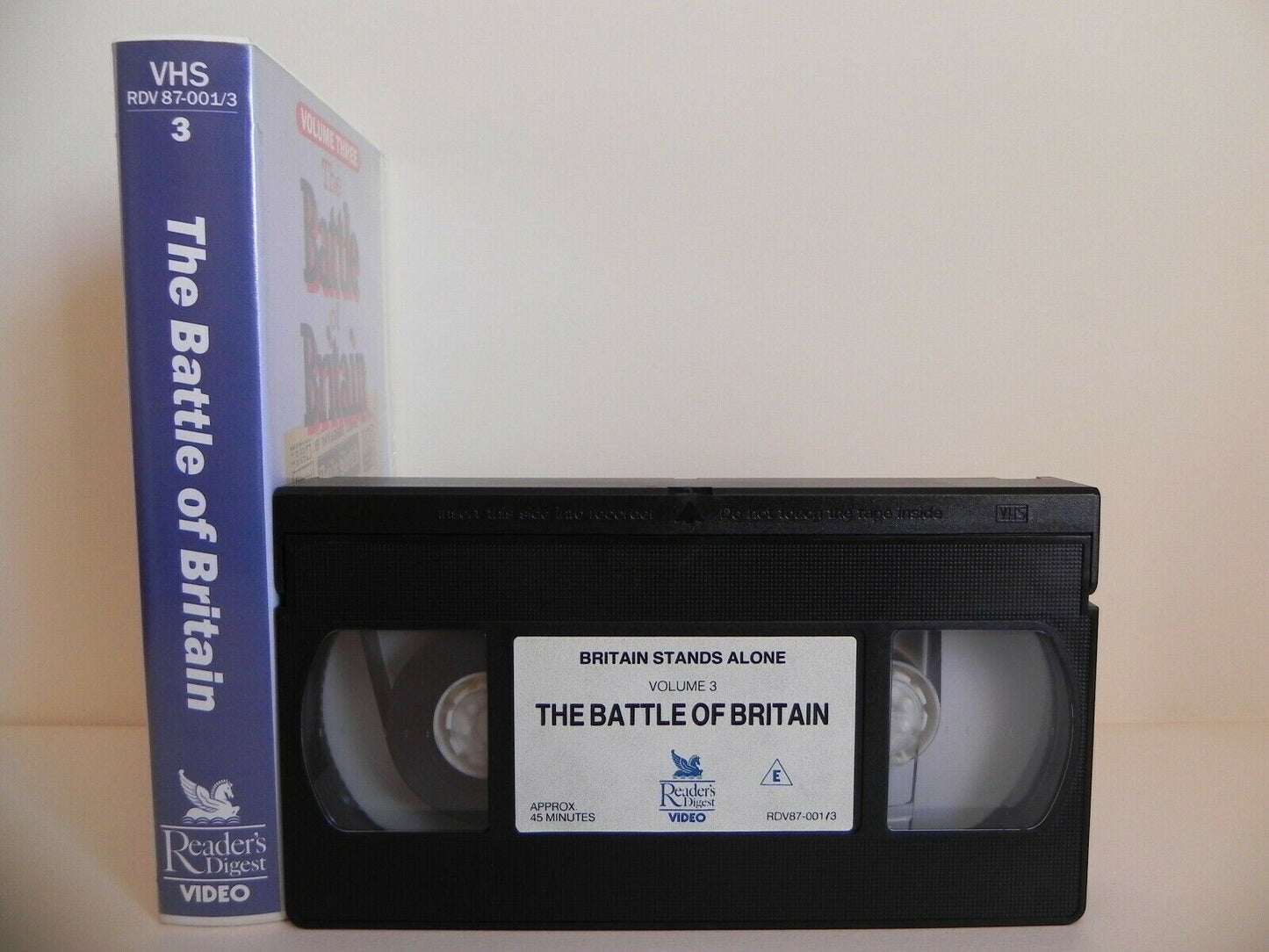 The Battle Of Britain - Volume 3 - Britain Stands Alone - Documentary - Pal VHS-