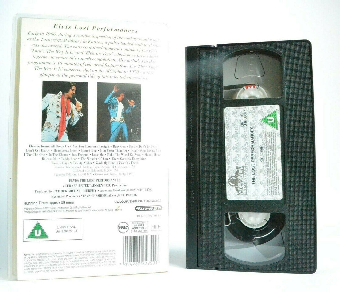 Elvis Presley: The Lost Performances - Music Compilation - Rare Footage - VHS-