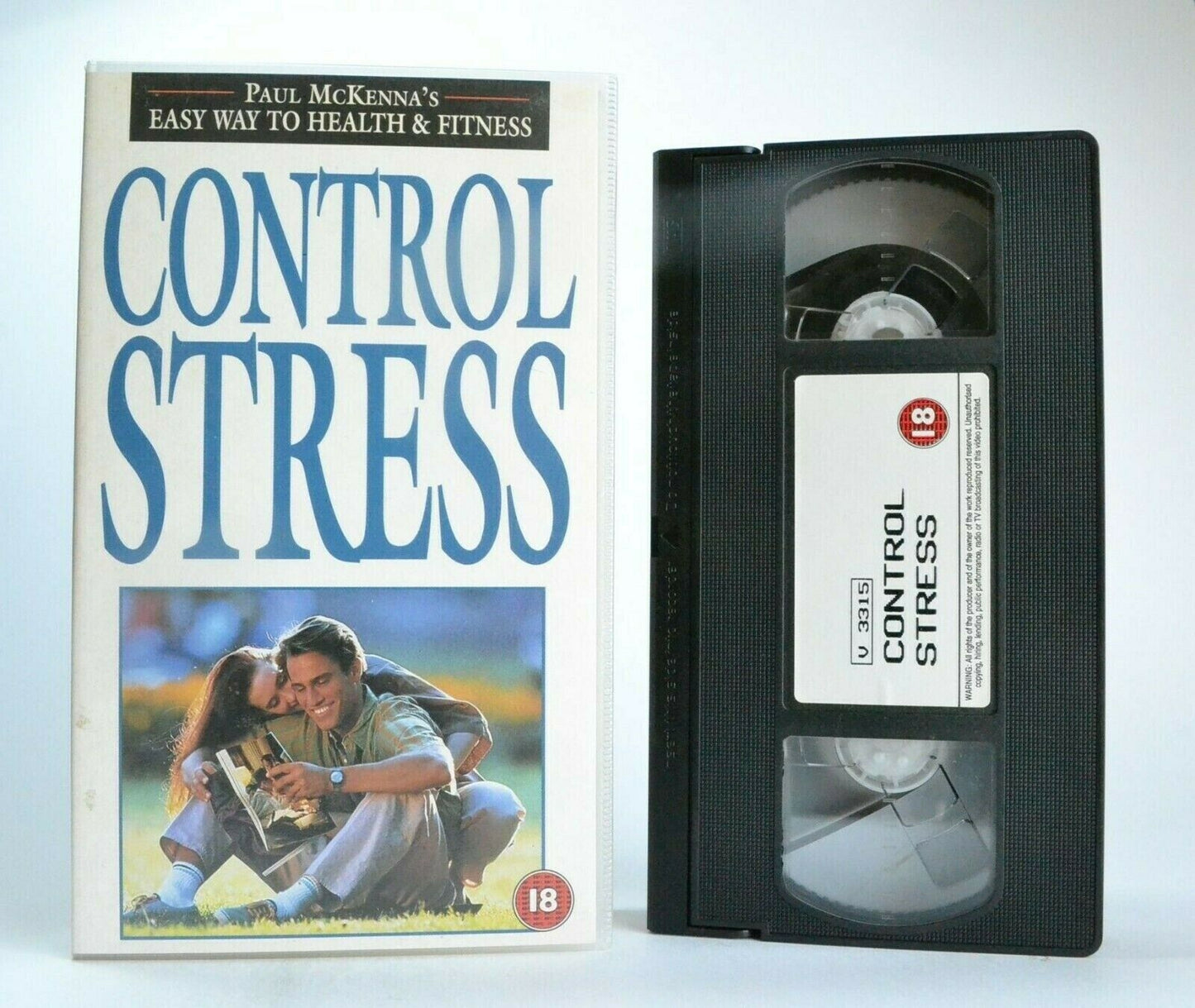 Control Stress: By Paul McKenna - Hypnotist Advises - Health & Fitness - Pal VHS-