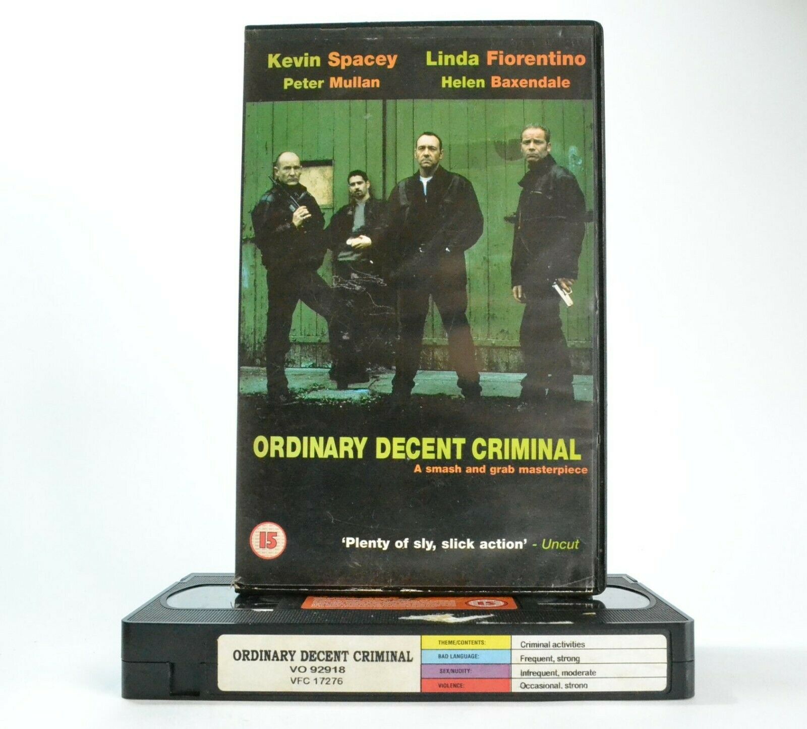 Ordinary Decent Criminal: Crime Comedy - Irish Crime Boss - Kevin Spacey - VHS-