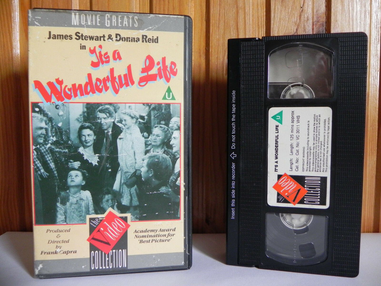 It's A Wonderful Life - The Video Collection - Drama - James Steward - Pal VHS-