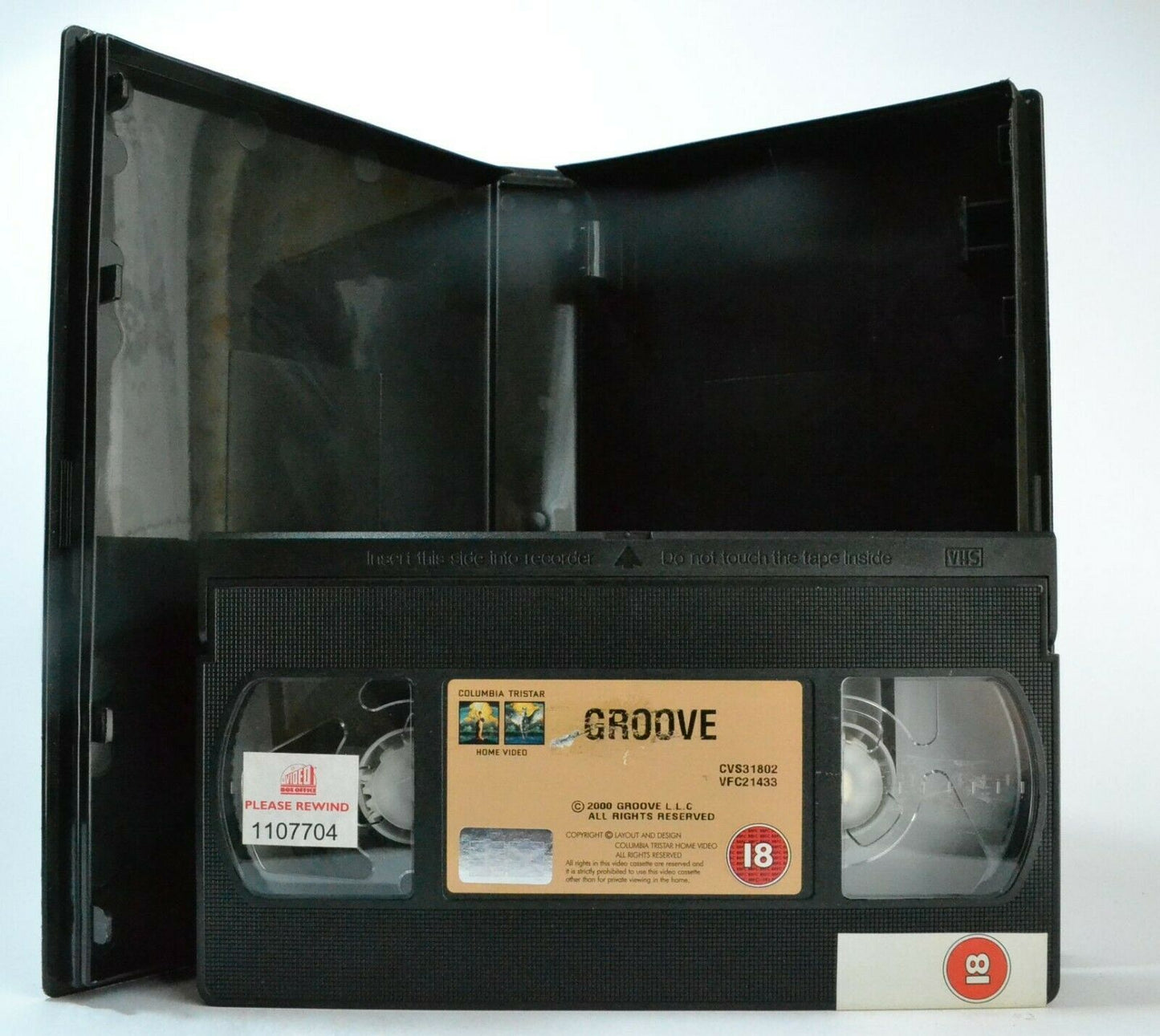 Groove (2000): Film By Greg Harrison - Large Box - Underground Rave Scene - VHS-