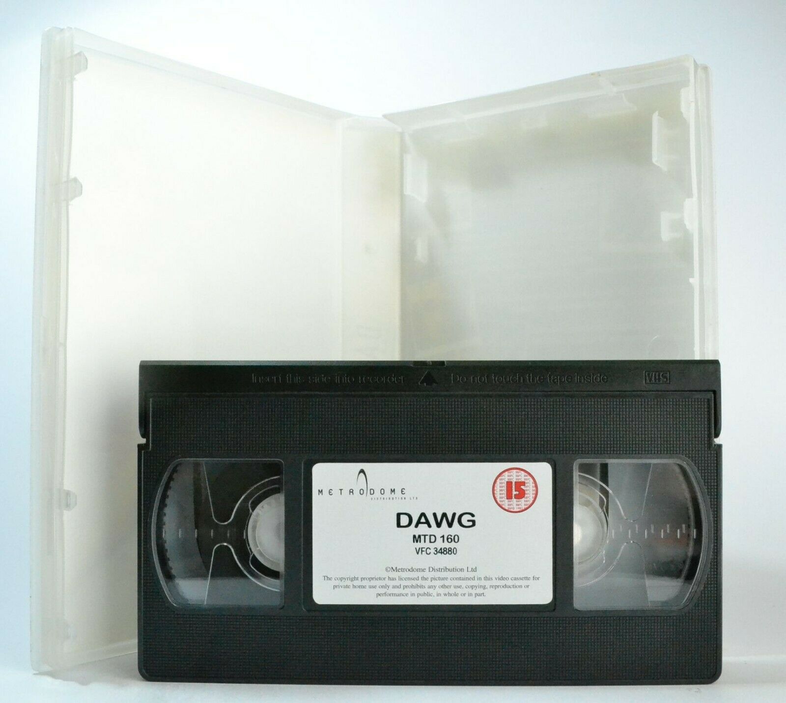 Dawg (Bad Boy): Dramedy (2002) - Large Box - Denis Leary/Elizabeth Hurley - VHS-