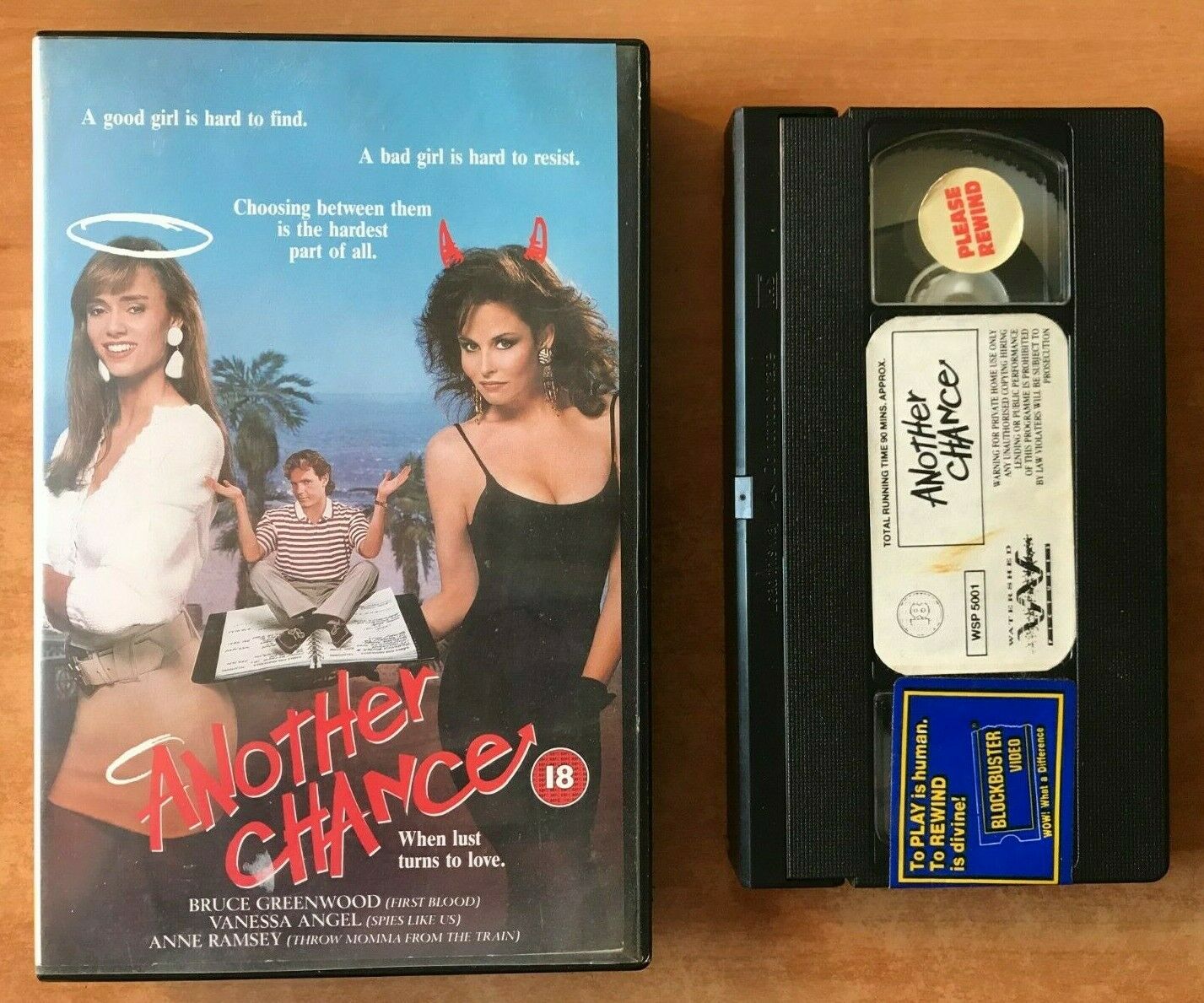 Another Chance (1989): Comedy [Large Box] Rental - Vanessa Angel - High Fliers - - Pal VHS-