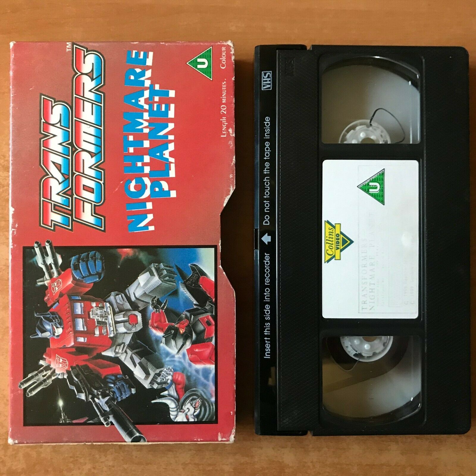 Transformer: Nightmare Planet; [Carton Box] Animated Action - Children's - VHS-