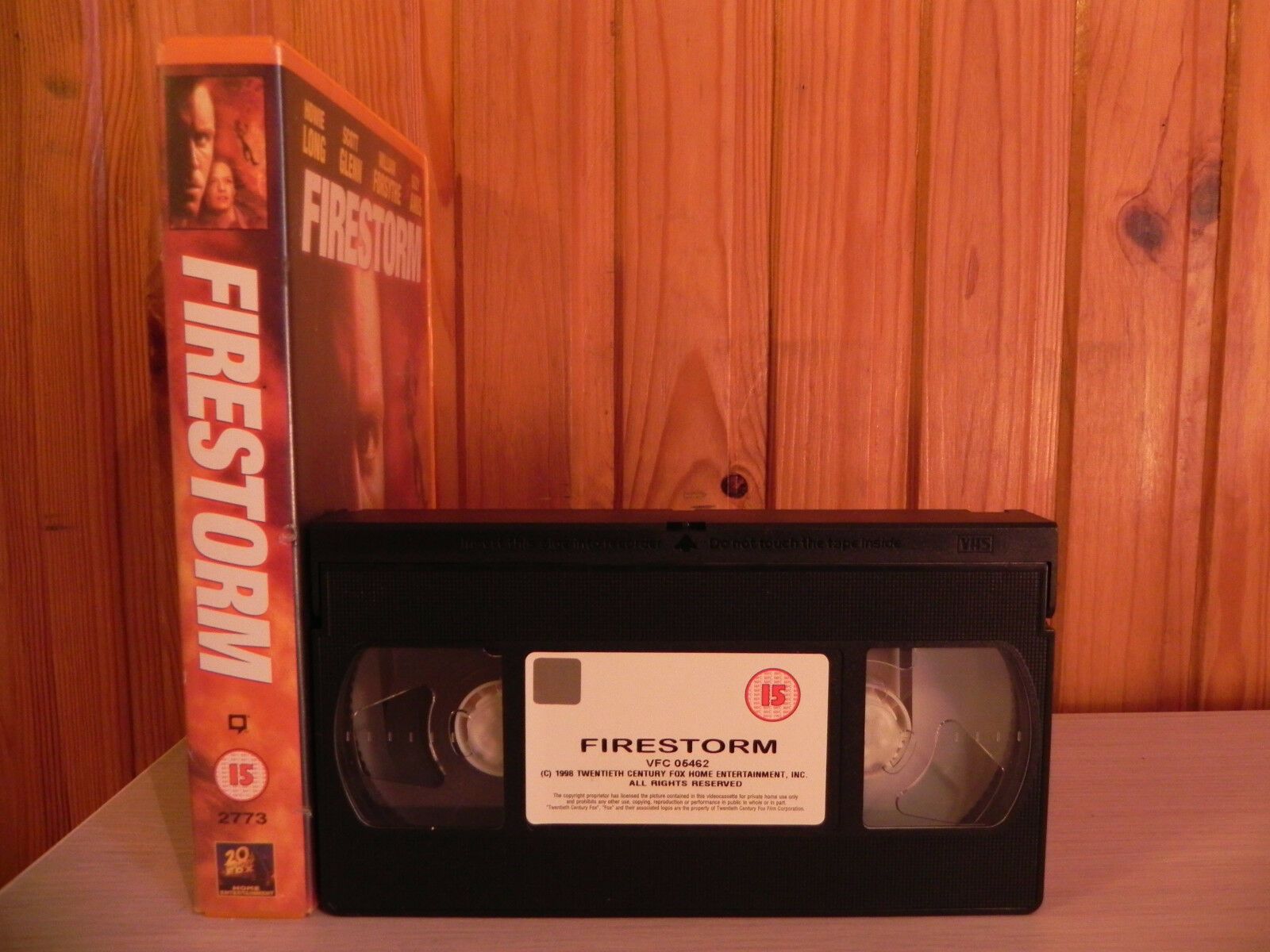 Firestorm - Howie Long - Suspenseful Action - Big Box Video - ExRental - VHS-