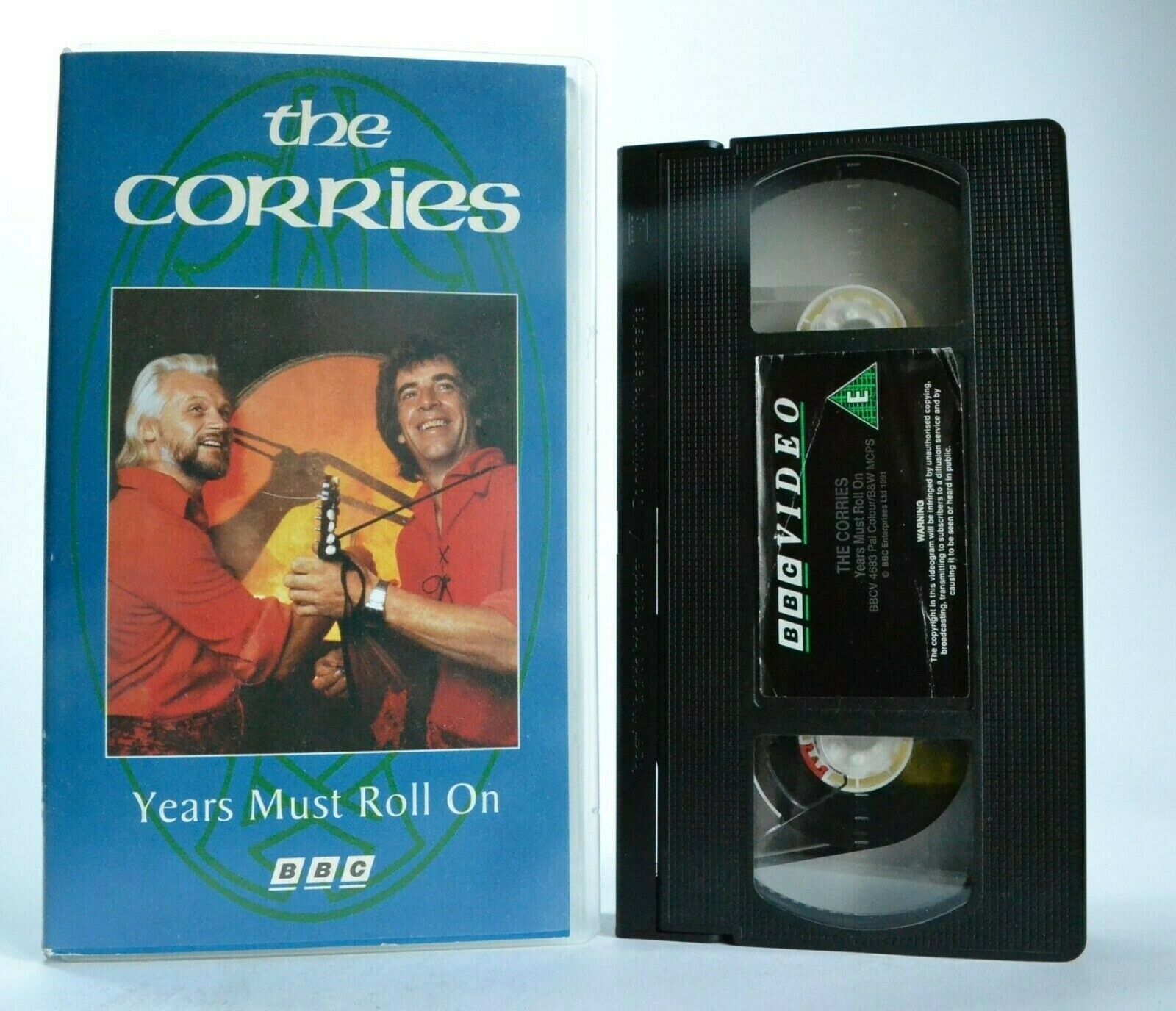 The Corries:Years Must Roll On - Roy Williamson/Ronnie Browne - Folk Music - VHS-