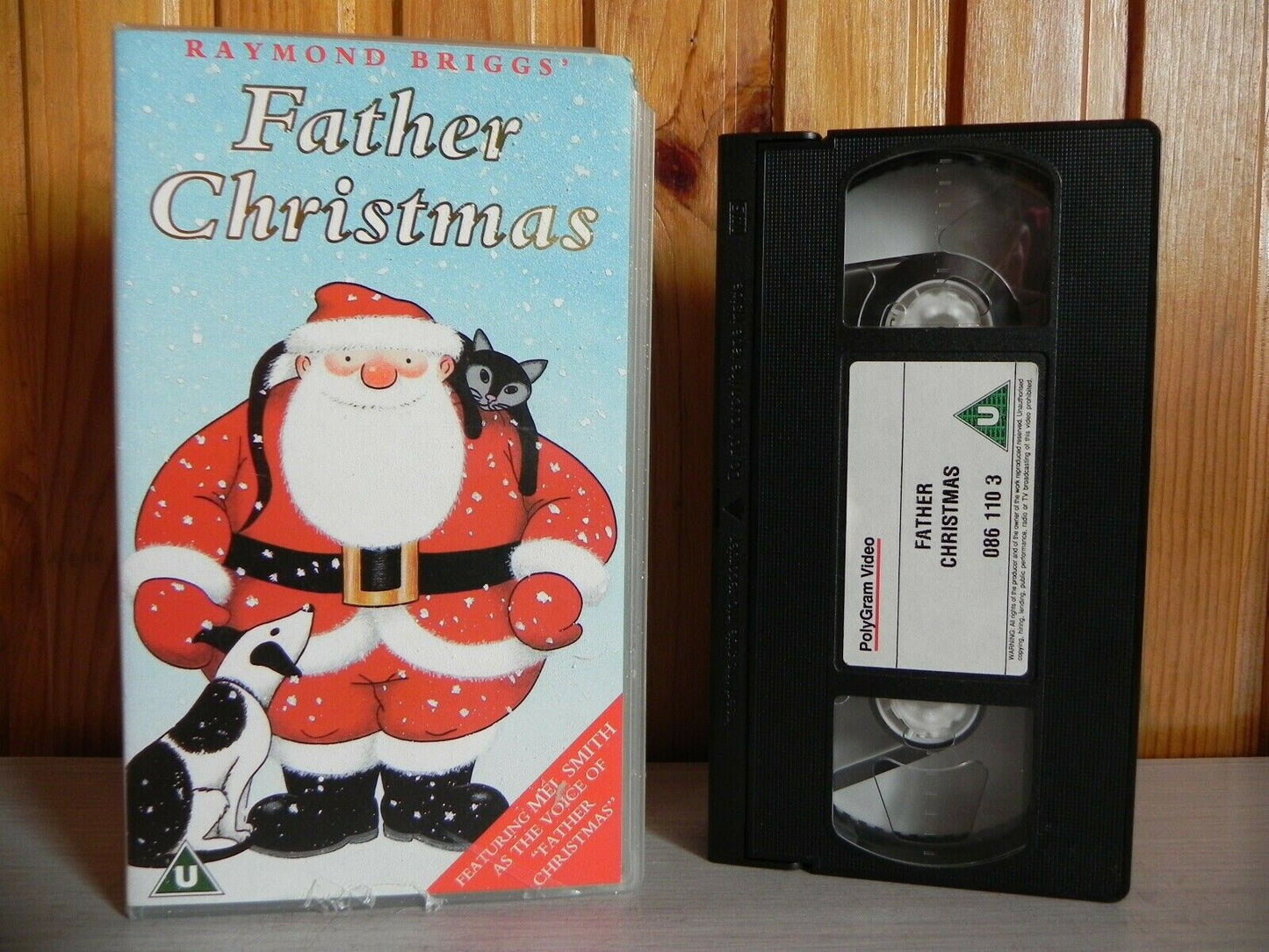 Father Christmas - Raymond Briggs - Hilarious Animated Film - Kids - Pal VHS-