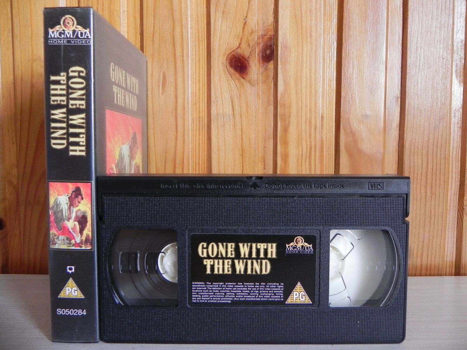 Gone With The Wind - MGM/UA - Romance - Drama - Clark Gable - Vivien Leigh - VHS-