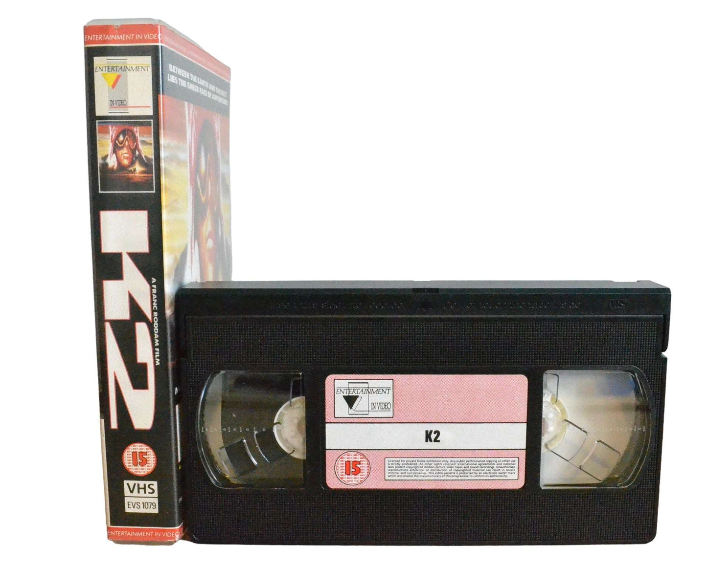 A Franc Roddam Film - K2 - Michael Biehn - Entertainment In Video - EVS1079 - Action - Pal - VHS-