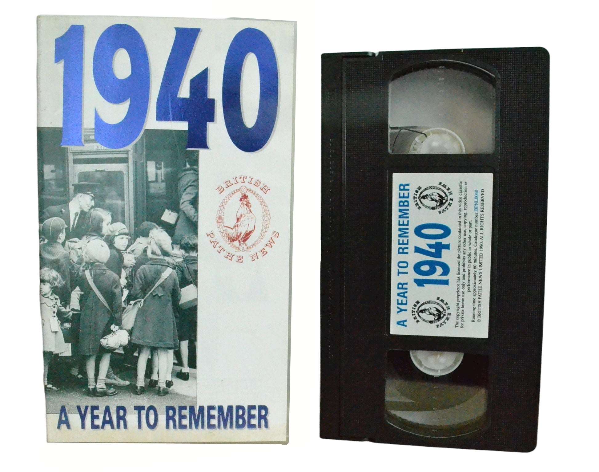 1940 A Year To Remember - Ingram - Vintage - Pal VHS-