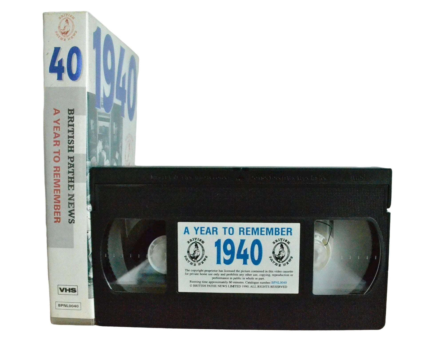 1940 A Year To Remember - Ingram - Vintage - Pal VHS-