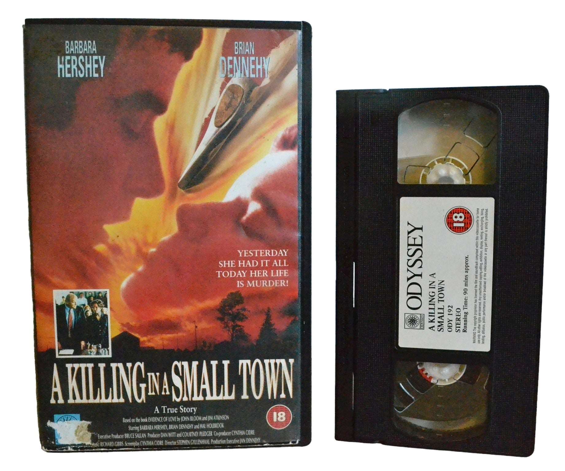 A Killing In A Small Town (A True Story) - Barbara Hershey - Odyssey - Action - Large Box - Pal VHS-