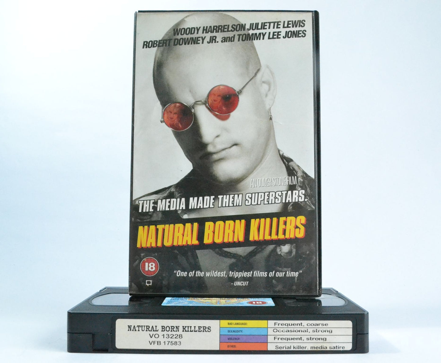 Natural Born Killers: Oliver Stone [Harrelson & Lewis] Large Box Killers - VHS-