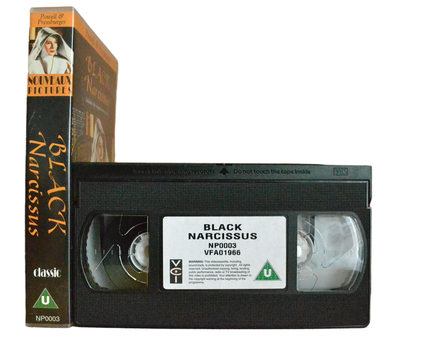 Black Narcissus - Deborah Kerr - VCI - Vintage - Pal VHS-