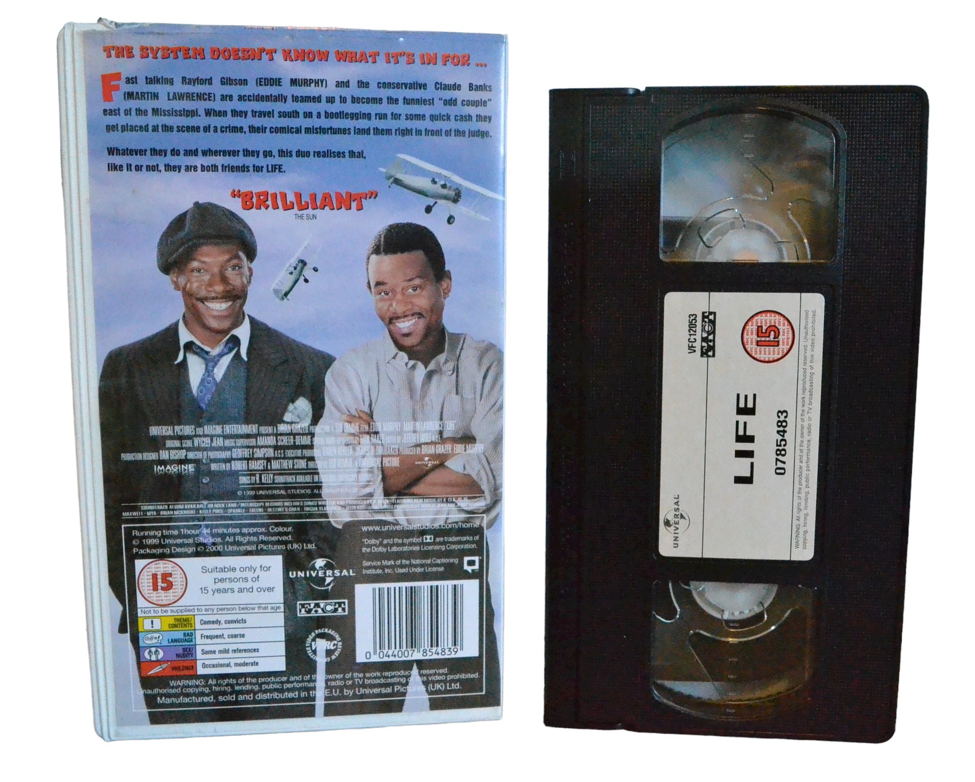 Eddie & Martin - Life - Eddie & Martin - UNIVERSAL - Comedy - Pal - VHS-