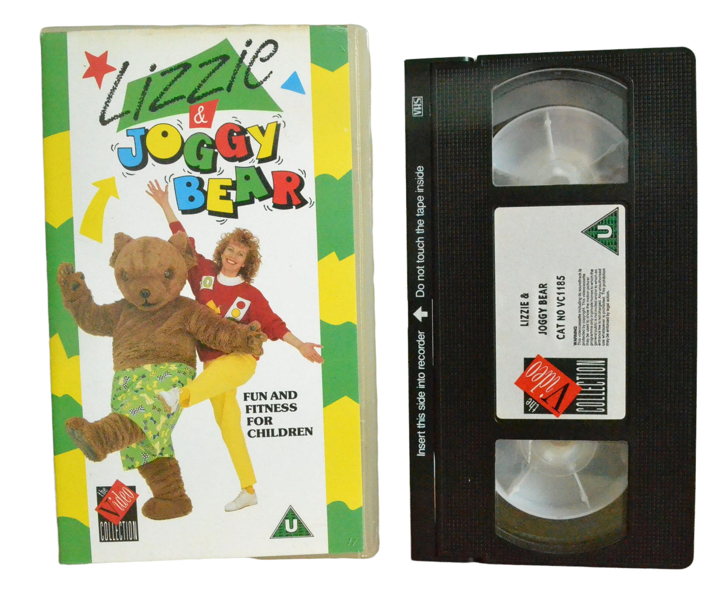 Lizzie & Joggy Bear (Fun and Fitness for Children) - The Video Collection - Children's - Pal VHS-