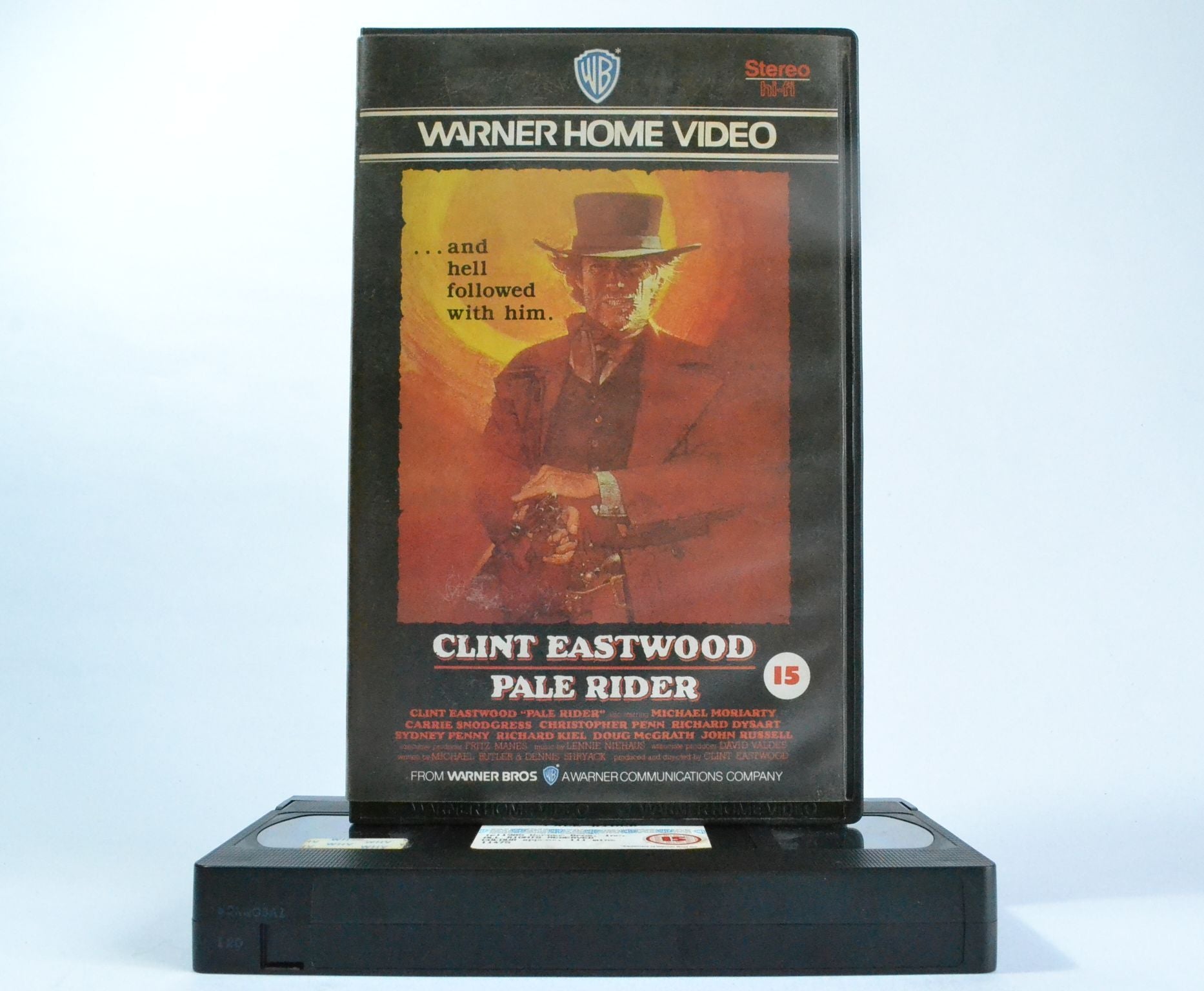 Pale Rider: Clint Eastwood - Large Box Pre-Cert - Old Western Action - VHS-