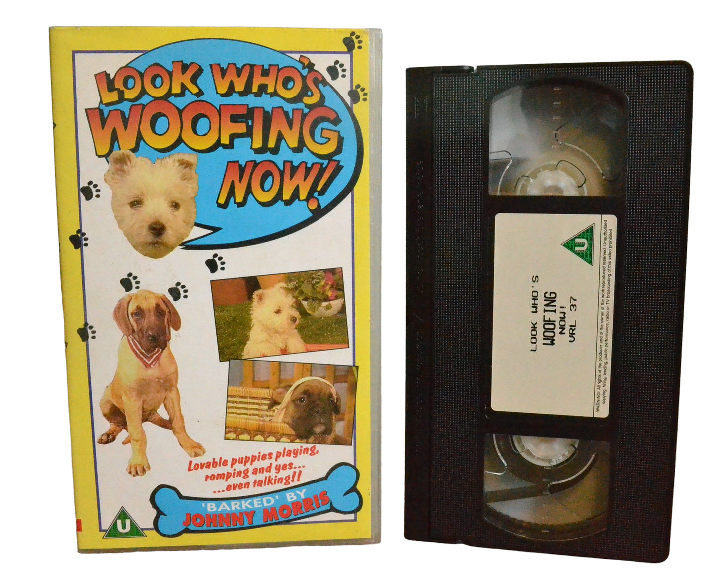 Look Who's Woofing Now! - Liza Goddard - VRL37 - Children - Pal - VHS-