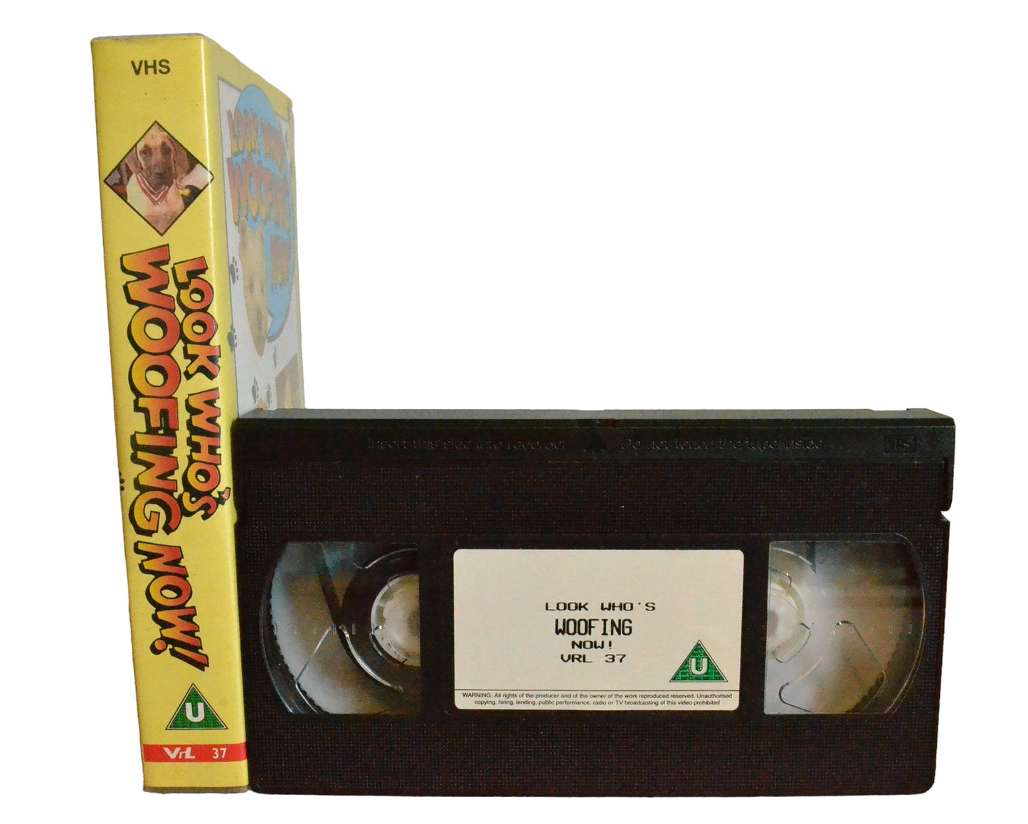 Look Who's Woofing Now! - Liza Goddard - VRL37 - Children - Pal - VHS-