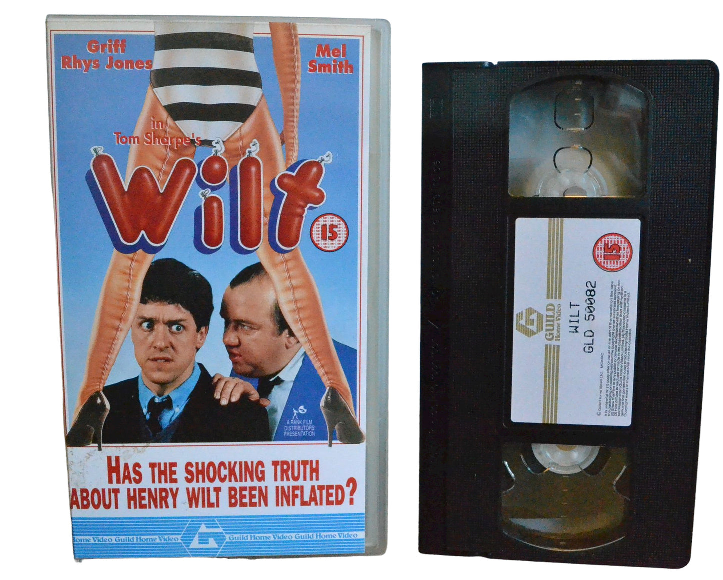 Wilt - Griff Rhys Jones & Mel Smith - Rank Film - Comedy - Pal - VHS-