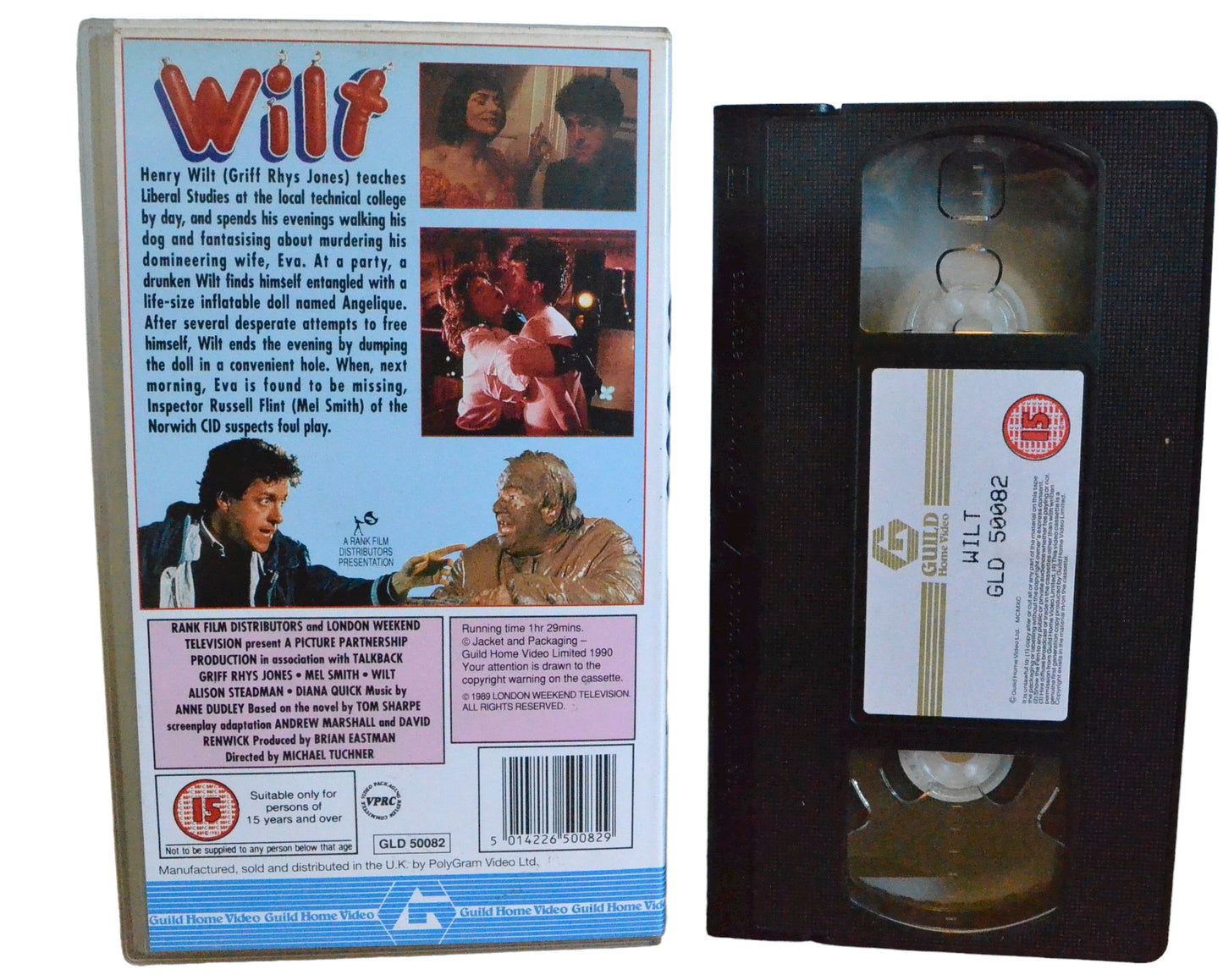 Wilt - Griff Rhys Jones & Mel Smith - Rank Film - Comedy - Pal - VHS-