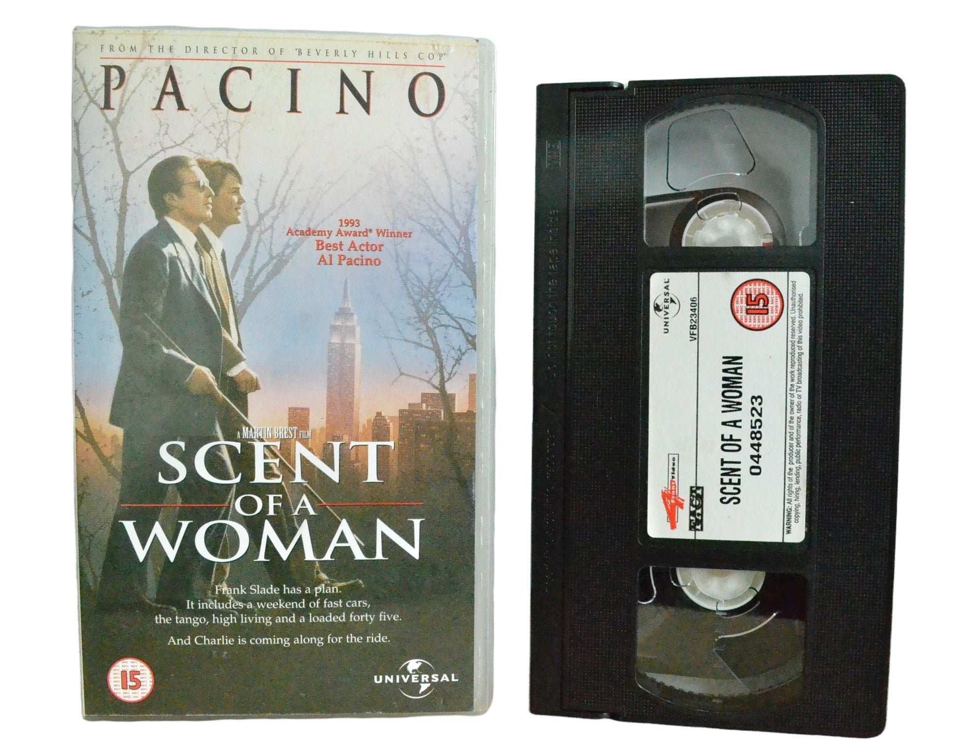 Scent Of A Woman - Al Pacino - 4Front Video - Vintage - Pal VHS-