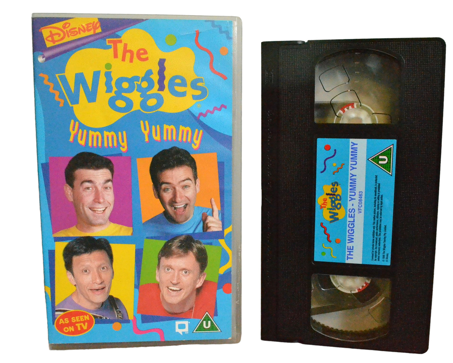 Disney's The Wiggles - Yummy Yummy - Murray Cook - Disney Videos - D610824 - Children - Pal - VHS-