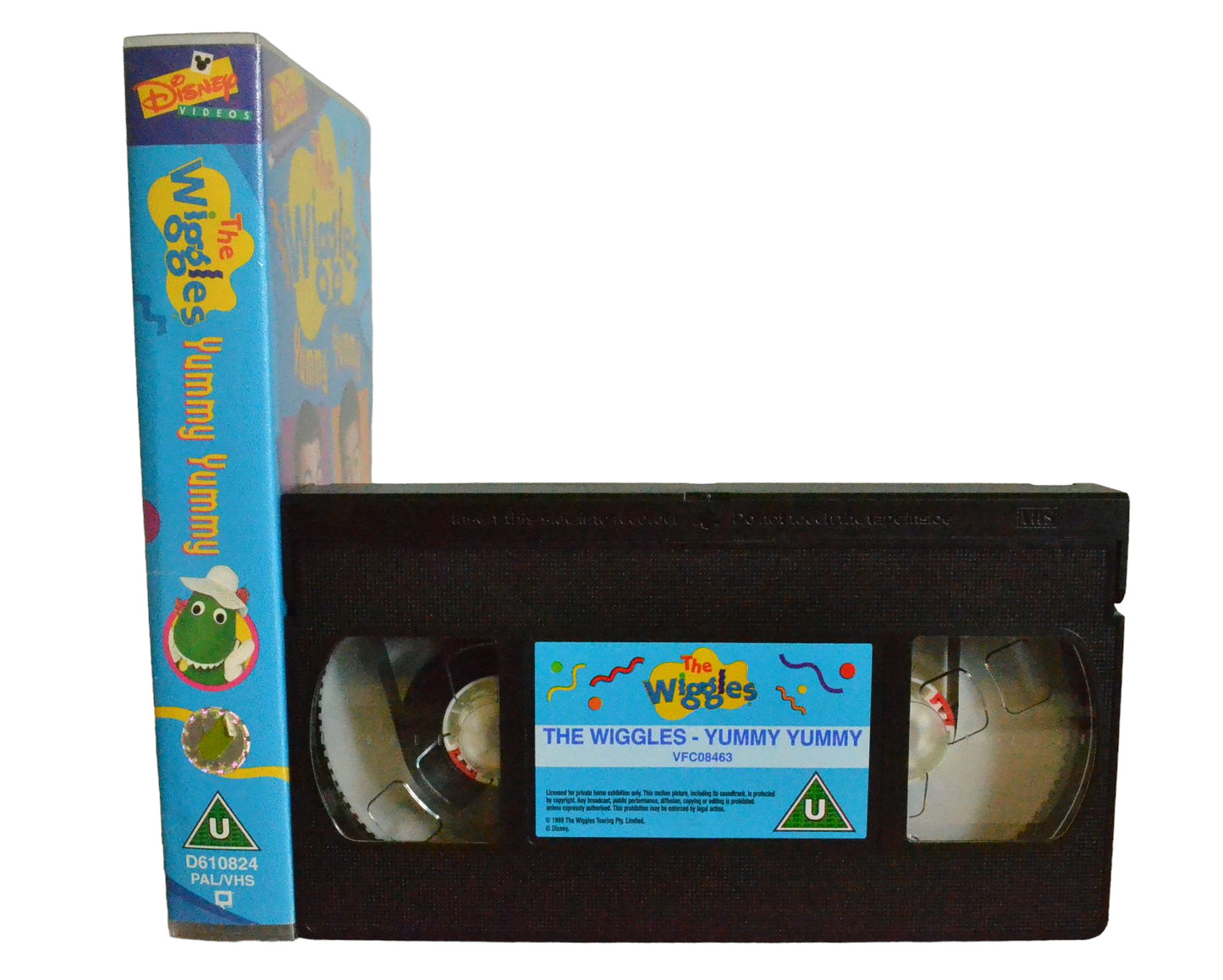 Disney's The Wiggles - Yummy Yummy - Murray Cook - Disney Videos - D610824 - Children - Pal - VHS-