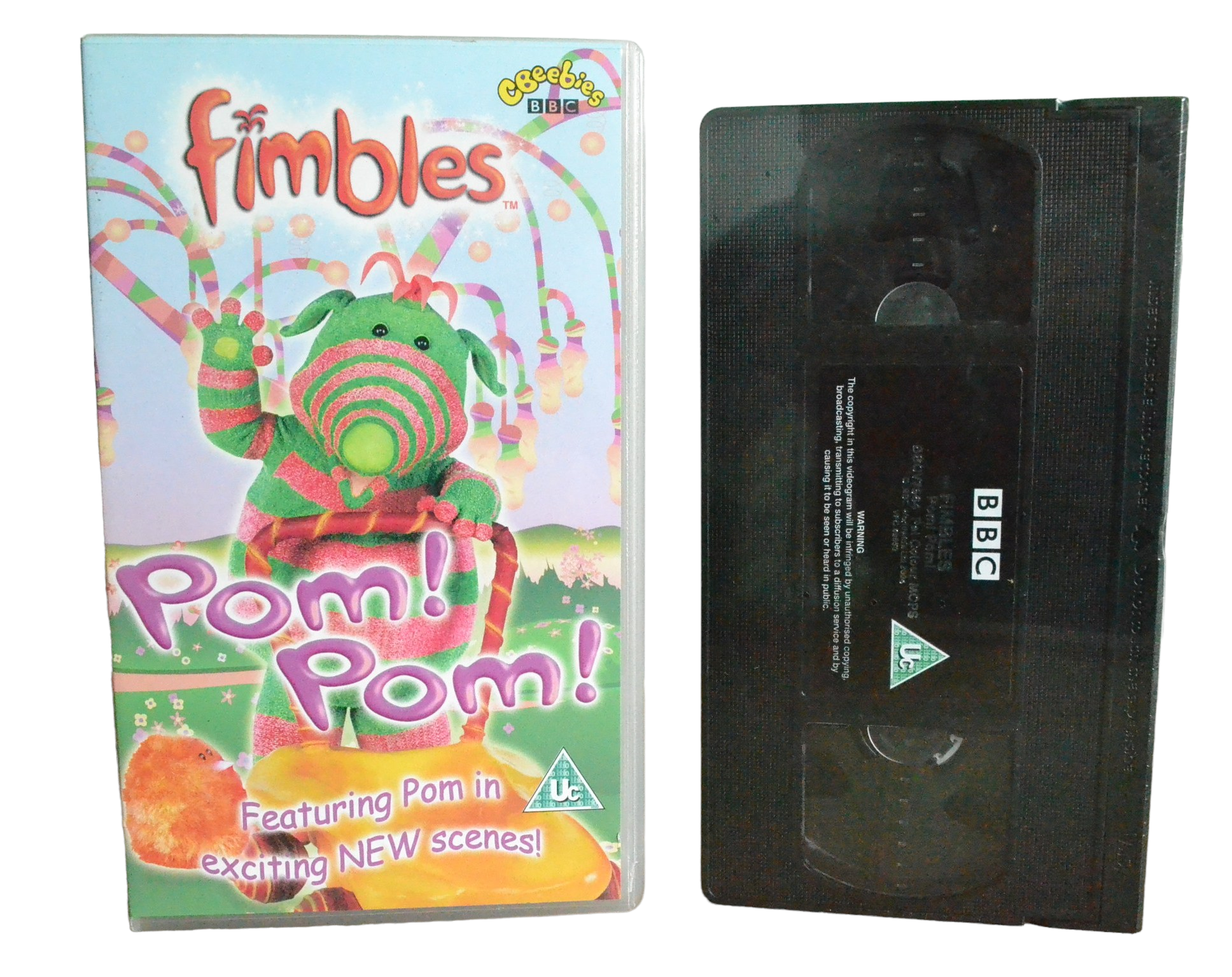 Fimbles - Aidan Cook - Cbeebies BBC - 7564 - Brand New Sealed - Pal - VHS-