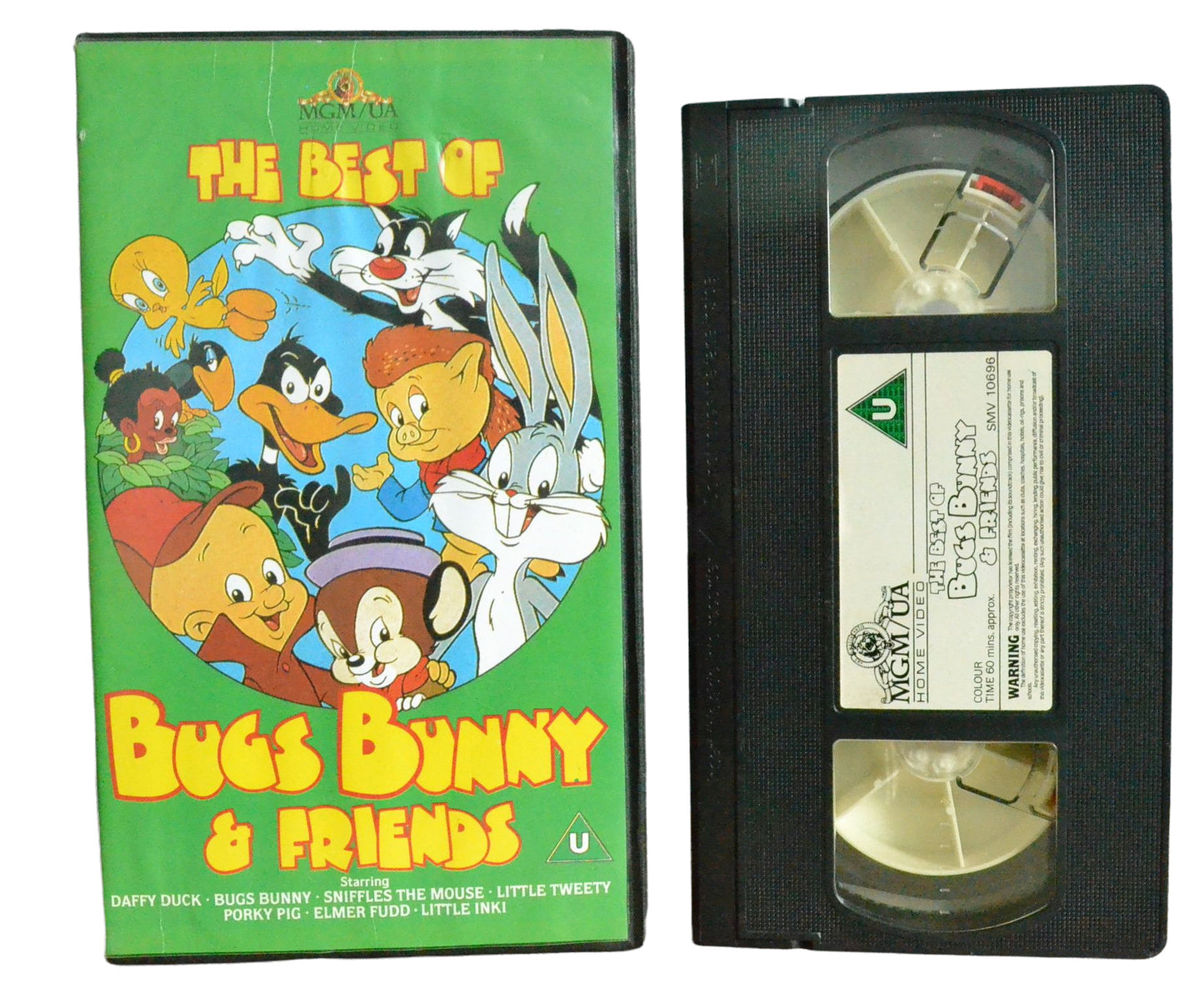 The Best of Bugs Bunny & Friends - Metro-Goldwyn-Mayer - Children's - Pal VHS-