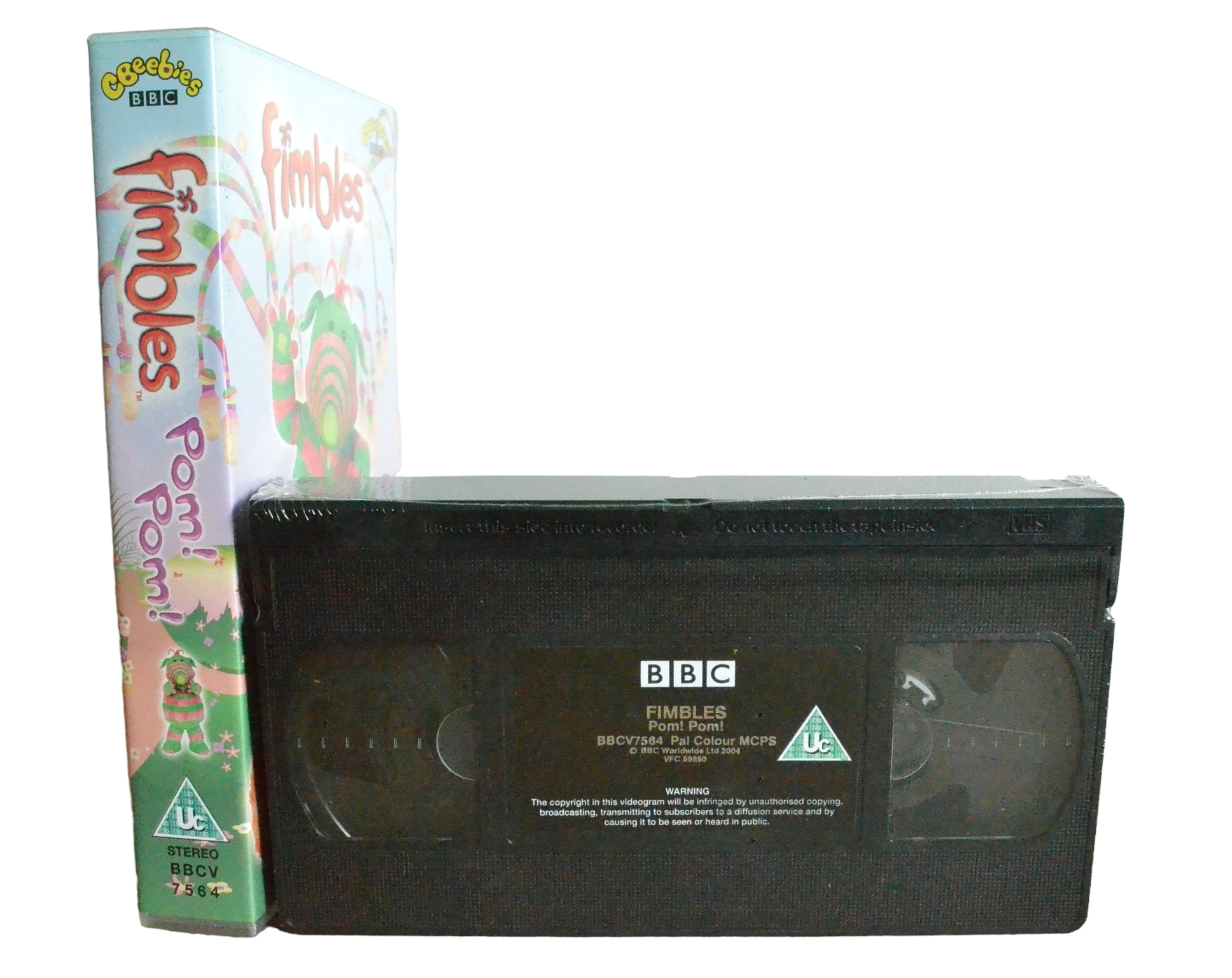 Fimbles - Aidan Cook - Cbeebies BBC - 7564 - Brand New Sealed - Pal - VHS-