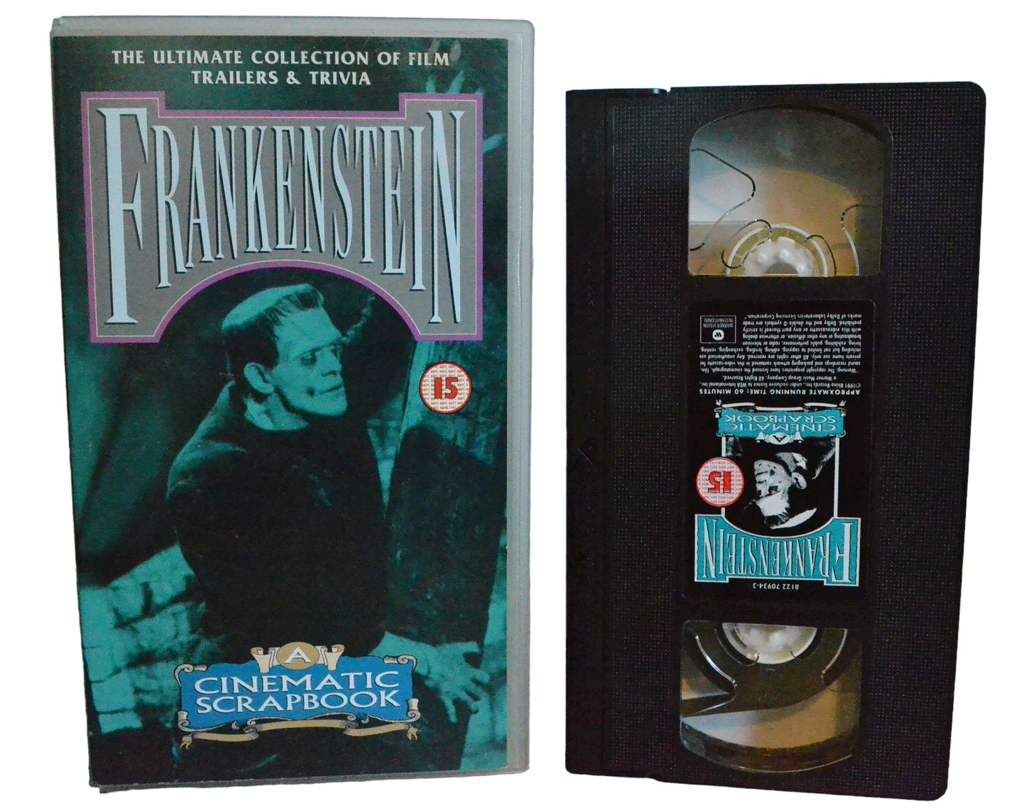 Frankensten - Rhino Home Vedio - Action - Pal - VHS-