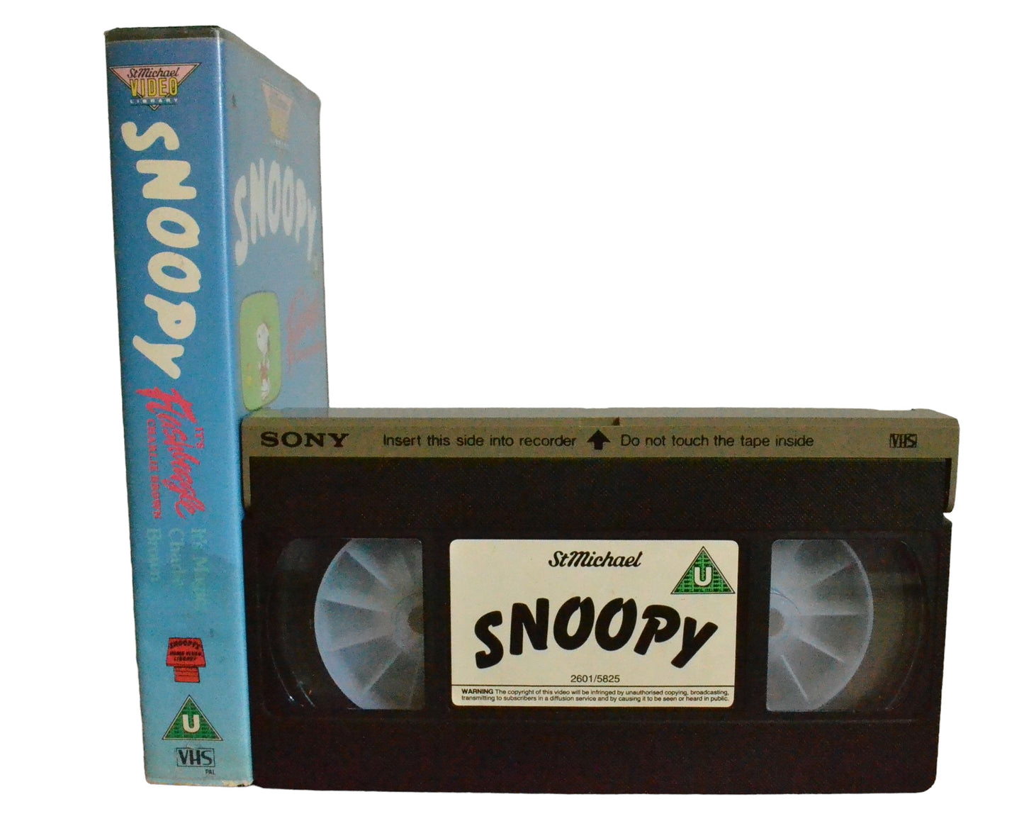 Snoopy - It's Magic Charlie Brown - Terry McGurrin - Stmichael Video - Children - Pal - VHS-